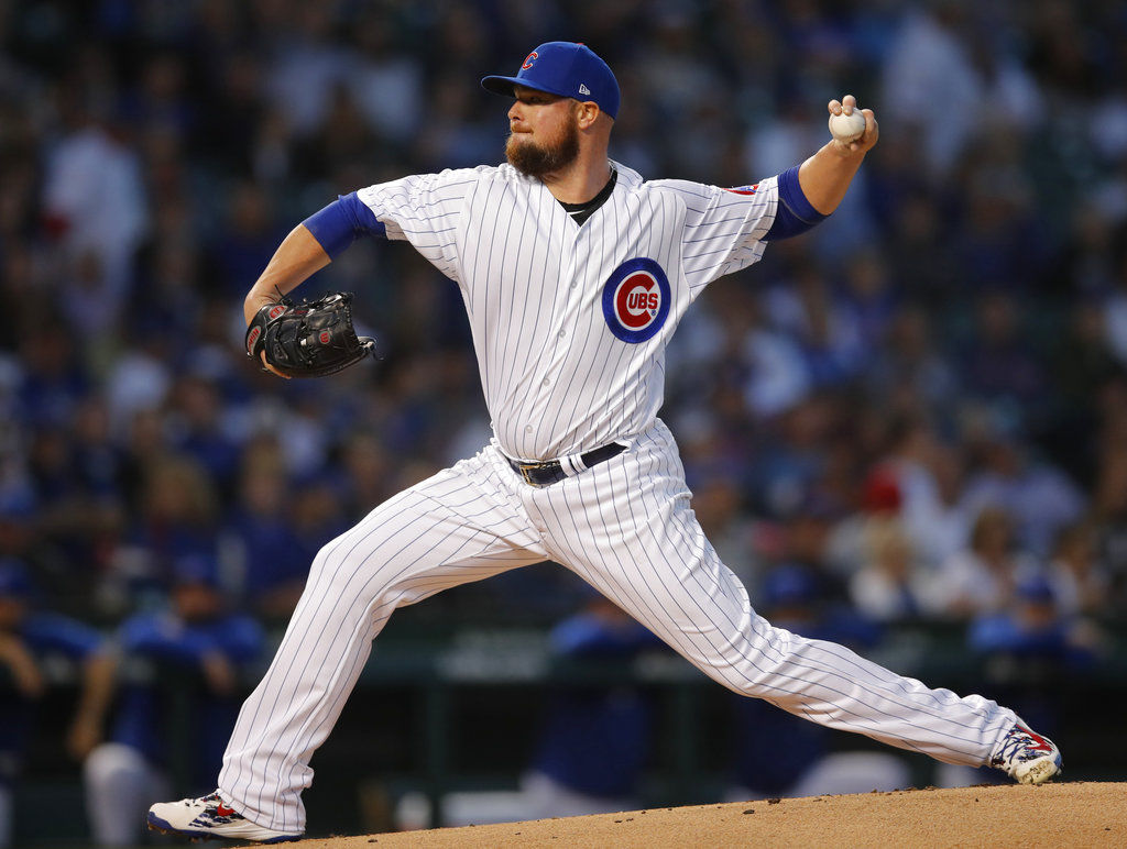 Brewers Cubs Baseball - Game 1